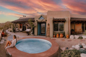 Saguaro Ridge by Fieldtrip Boulder Estate w Mtn Views Hot Tub Soaking Pool Yoga Deck